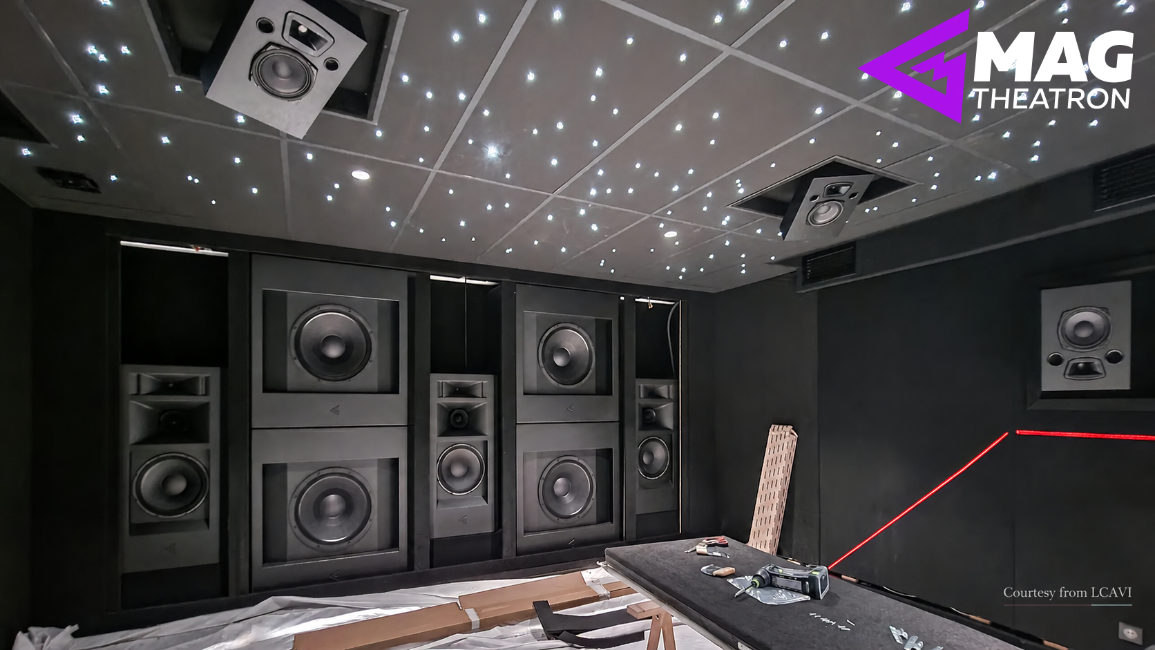 MAG Theatron professional home cinema speaker system